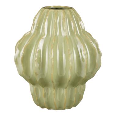 Mica Decorations Altea Vase - H28 x Ø24,5 cm - Céramique - Vert clair product
