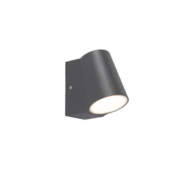 Qazqa lampe d&#39;extérieur anthracite avec capteur clair-obscur avec led - uma product