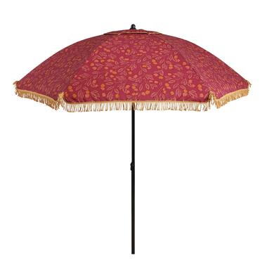 In The Mood Collection Parasol Bessen - H238 x Ø220 cm - Roze product