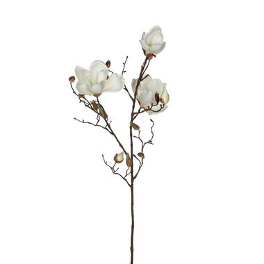 Mica Decorations Branche artificielle magnolia - H88 cm - Blanc product