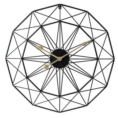 LW Collection Horloge murale Megan noir 80cm product