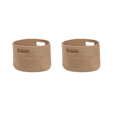 Lot de 2 paniers en coton beige ⌀ 30 cm CHINIOT product