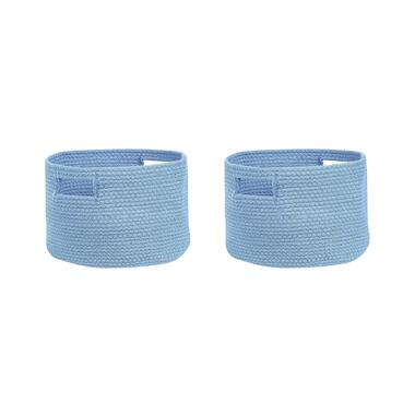 Lot de 2 paniers en coton bleu ⌀ 30 cm CHINIOT product