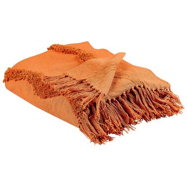 Couverture KHARI Coton 125 x 150 cm Orange product