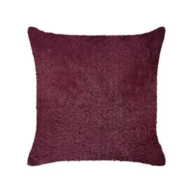 PILEA - Sierkussen - Rood - 45 x 45 cm - Polyester product