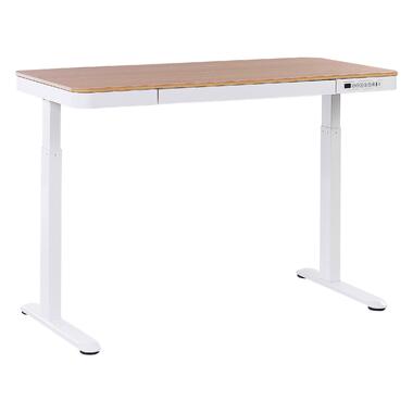 Beliani Table à hauteur ajustable KENLY - Blanc panneau de particules de bois product