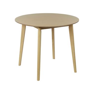 Table de salle à manger bois clair ⌀ 90 cm SANDY product