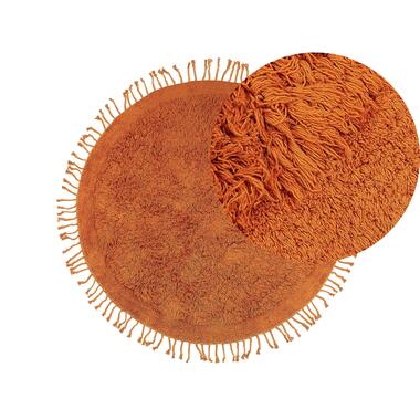 Tapis en coton orange ⌀ 140 cm BITLIS product