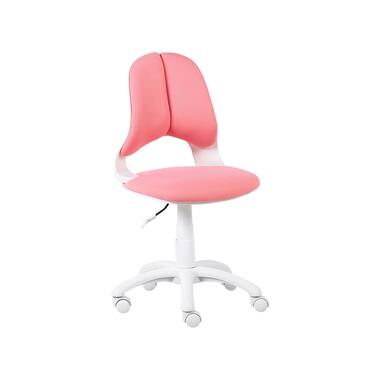 Chaise de bureau en polyester rose MARGUERITE product