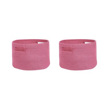 Lot de 2 paniers en coton rose ⌀ 30 cm CHINIOT product