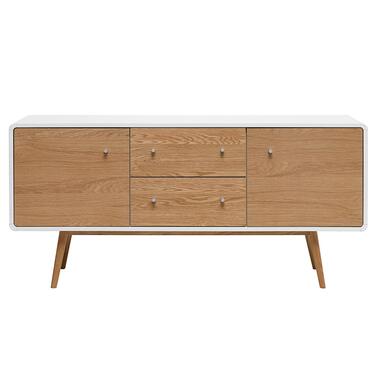 Dressoir Naturel - 42x150x71cm - Eikenhout - Dressoir Turin product