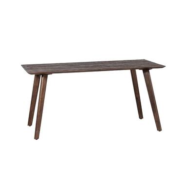 Eettafel Donkerbruin - 160x90x76cm - Mangohout - Tafel Oslo product