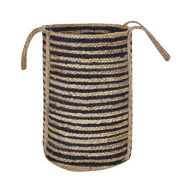 Panier en jute beige et noir ⌀ 26 cm JHANSI product