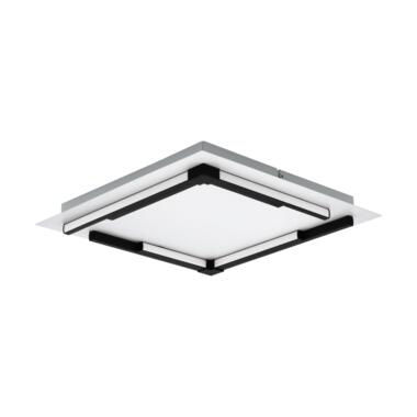 EGLO Zampote Plafondlamp - LED - 38 cm - Wit/Zwart - Dimbaar product