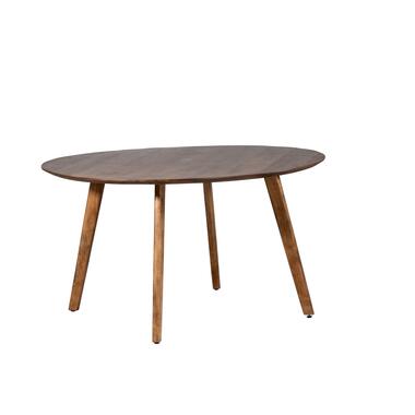 Table de salle à manger ronde Oslo - bois de manguier naturel - 130 cm product