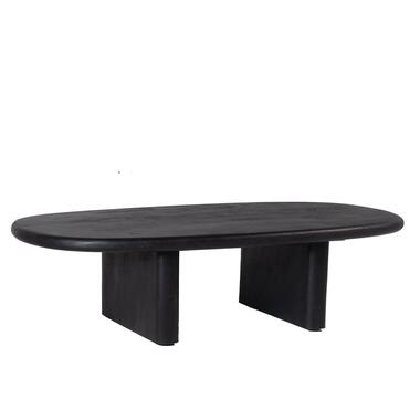 Table basse Ovale - Noir - Bois de manguier - 130cm - Table basse Gin product