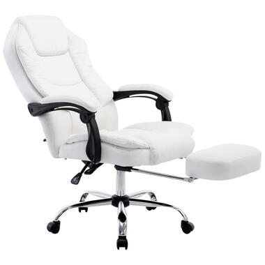 CLP Chaise de bureau Castle - Similicuir - Blanc product