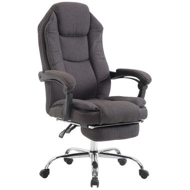 CLP Chaise de bureau Castle - Tissu – Gris foncé product