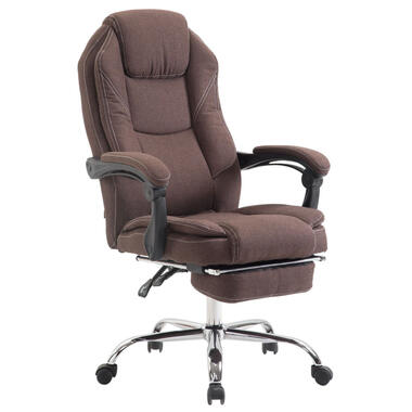 CLP Chaise de bureau Castle - Tissu - Marron product