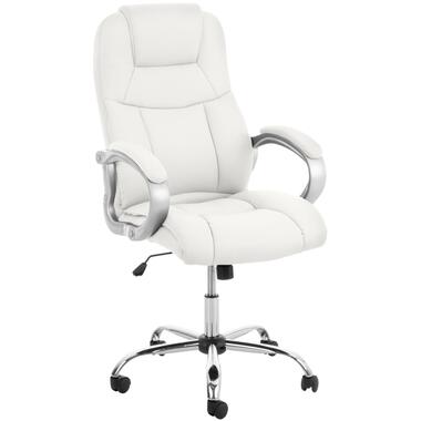 CLP Chaise de bureau Apoll XL Chrome Cadre - Similicuir - Blanc product