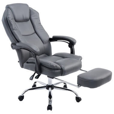 CLP Chaise de bureau Castle - Similicuir - Gris product