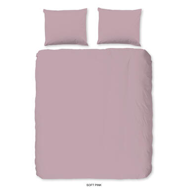 Good Morning Housse de couette "uni dessin" - Rose - (140x200/220 cm) - Coton product