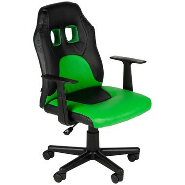 Chaise de bureau Clp Fun en similicuir vert product