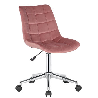 CLP Chaise de bureau Medford Velours - Rose product