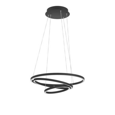 EGLO connect.z Lobinero-Z Smart Hanglamp - Ø 58 cm - Zwart - Dimbaar product