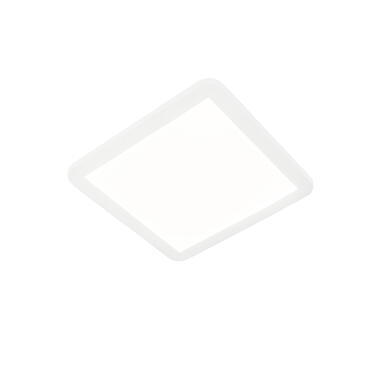 QAZQA plafonnier blanc 30 cm avec led dimmable en 3 étapes ip44 - steve product
