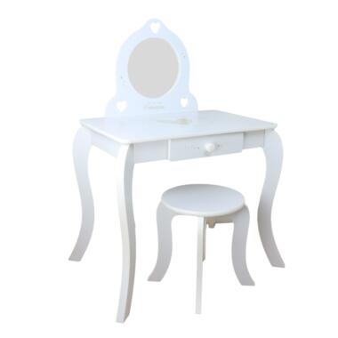 Orange85 Table de maquillage pour enfants avec miroir et tabouret Table product