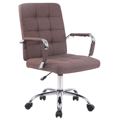 CLP Chaise de bureau Deli PRO - Tissu - Marron product