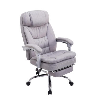 CLP Chaise de bureau XL Troy - Tissu – Gris product
