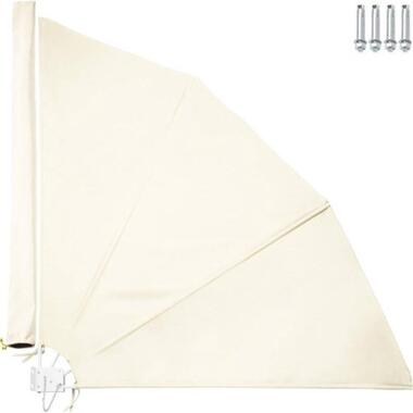 tectake Balkonscherm - Weerbestendig - 140 x 7,5 cm - beige product