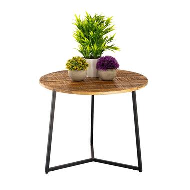 Bobbel Home - Salontafel - 56cm -bijzettafel - zwart product