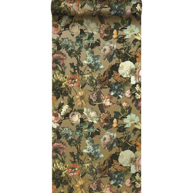 ESTAhome behangpapier - bloemen - goud - 0,53 x 10,05 m - 139595 product