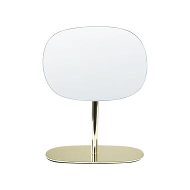 Miroir de maquillage 20 x 14 cm doré CHARENTE product