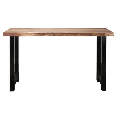 Hoyz - Table de bar Tronc d'arbre - 150cm de large - 4 Personnes - 50x150x92 product