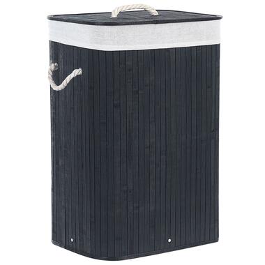 Beliani Petite armoire de bain KOMARI - Noir bambou product