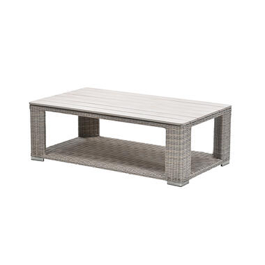 Tennessee table de salon de jardin - vintage willow - teck gris clair Imowood product