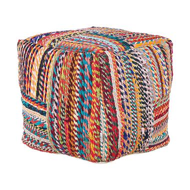 MEKHTAR - Poef - Multicolor - 40 cm - Katoen product