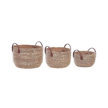 Lot de 3 paniers en herbier marin naturel SAYJAR product