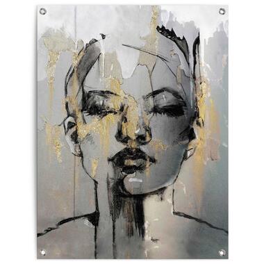 Poster de jardin - Visage d'or - 80x60cm product