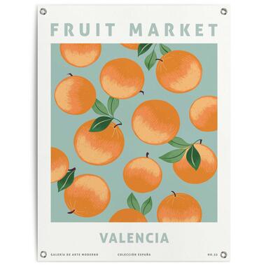 Tuinposter Sinasappels - 80x60cm - Oranje product