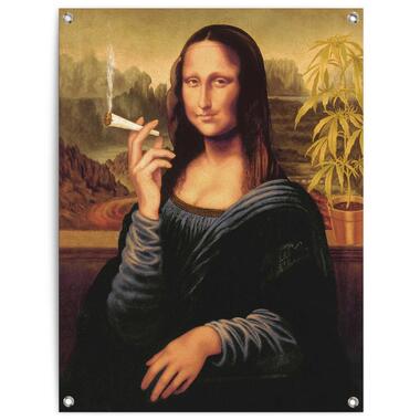 Tuinposter Mona Lisa - joint - 80x60cm - Bruin product