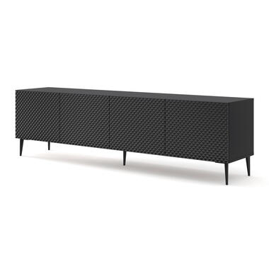 Meuble TV Ravenna C Diamond 56x200x42 Zwart product