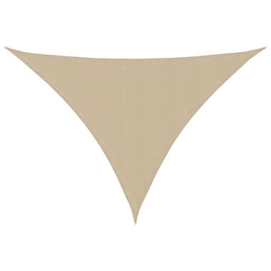 vidaXL Voile de parasol tissu oxford triangulaire 3,5x3,5x4,9 m beige product