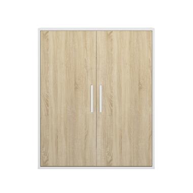 Diagone Kledingkast Under - onder trap of plafond 2 deuren - wit/hout product