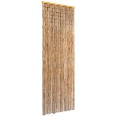 vidaXL Rideau de porte contre insectes Bambou 56 x 185 cm product