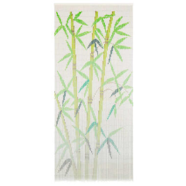 vidaXL Rideau de porte contre insectes Bambou 90 x 200 cm product